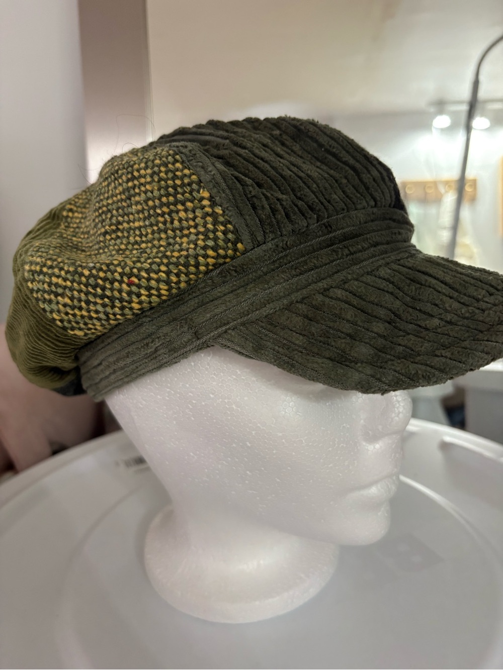 Vintage corduroy cap
